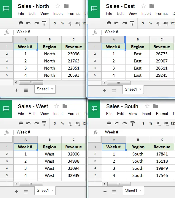 google doc merge graphs