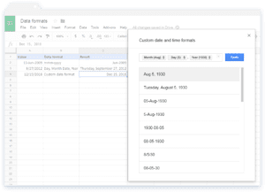 Google Sheets data format guide - Sheetgo Blog