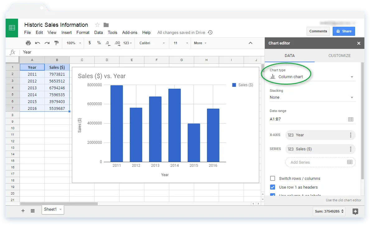 How Do I Insert A Chart In Google Sheets Sheetgo Blog