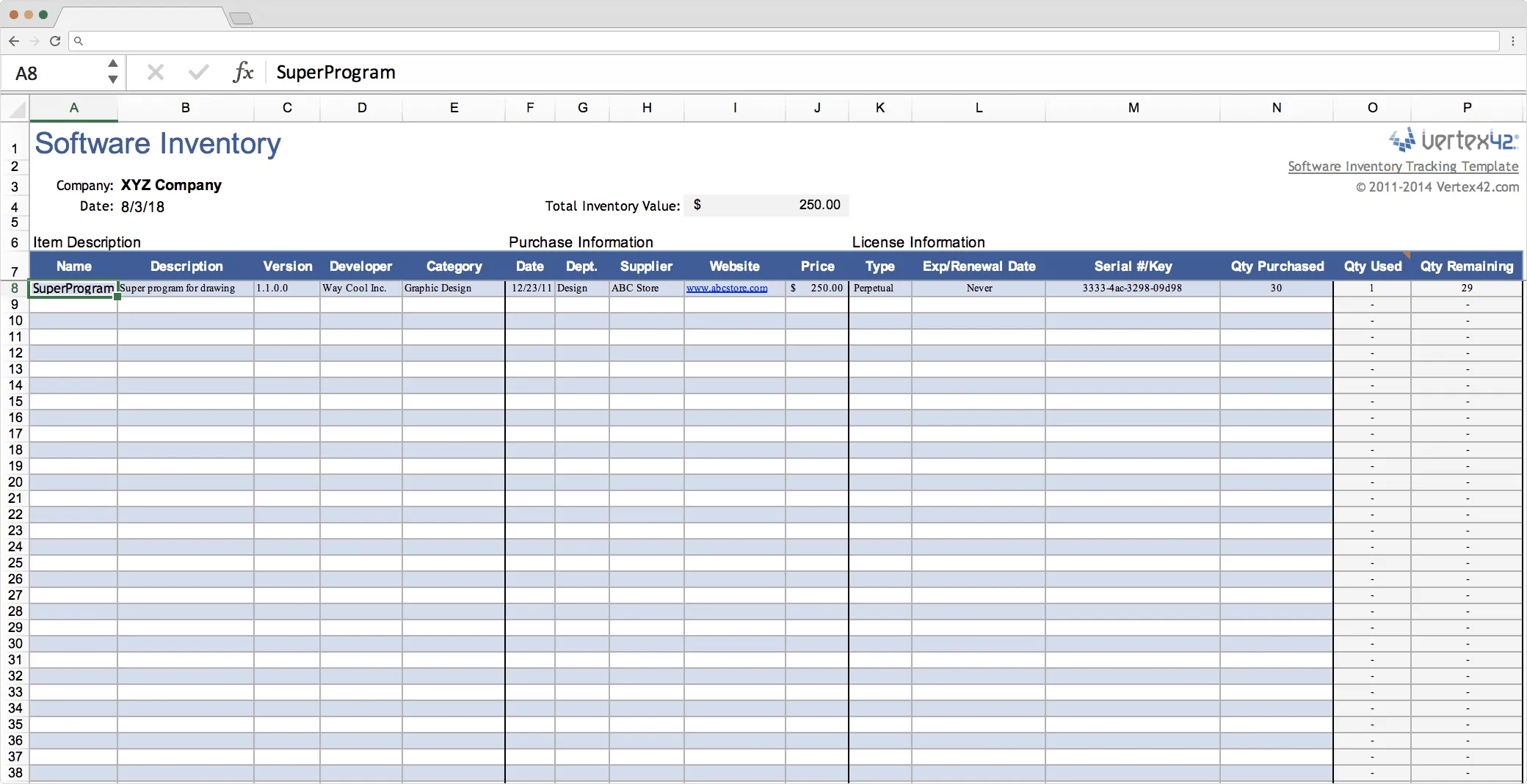Inventory Spreadsheet Template Excel from blog.sheetgo.com