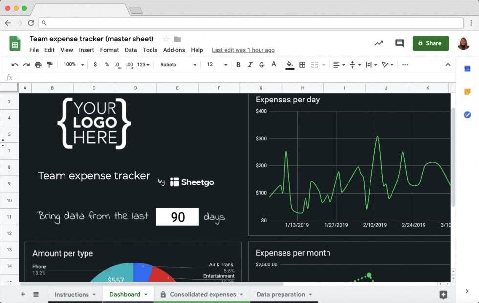 Expense tracker template in Google Sheets Blog Sheetgo