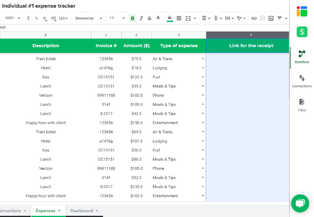 Expense Tracker Template In Google Sheets Sheetgo Blog