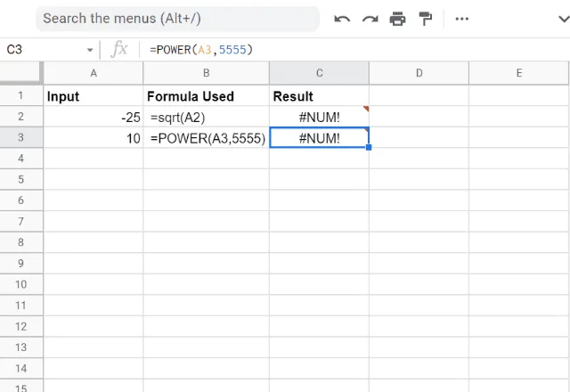 IFERROR GOOGLE SHEETS 4