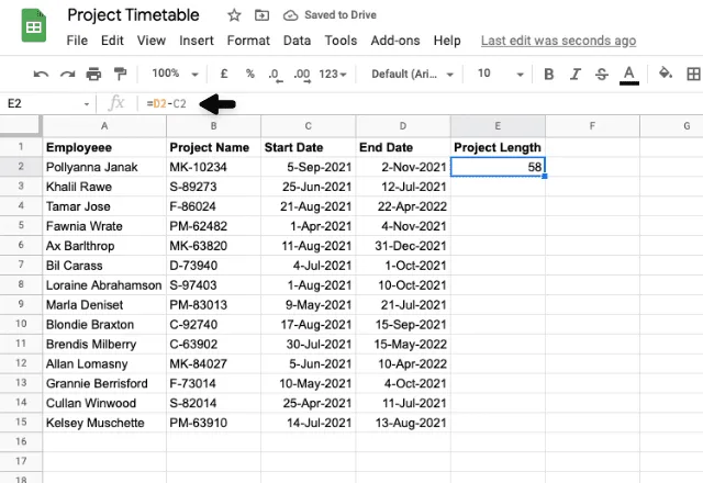 google sheets between two dates 0