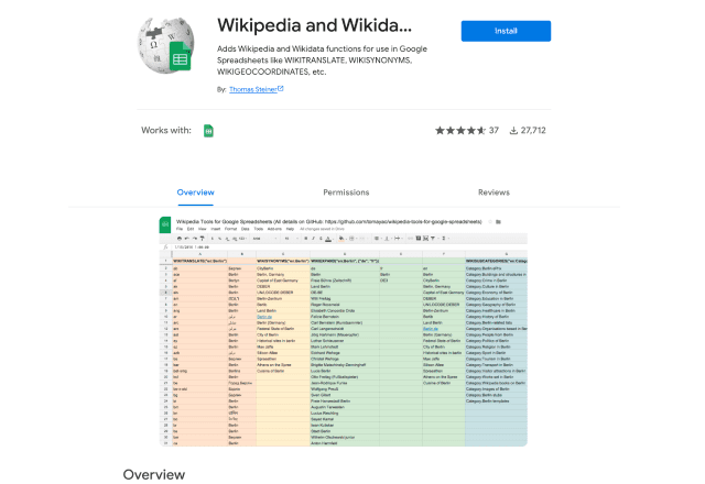 Wikipedia and Wikidata tools 1 add-ons for education 3. Wikipedia and Wikidata