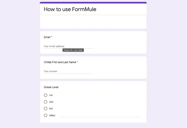 FormMule 3