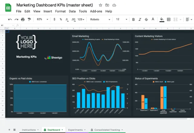 Google Sheets templates 6