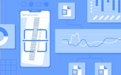 Inventory with barcode scanner system in Google Sheets
