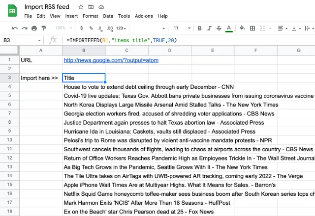 rss to google sheets 6