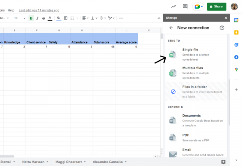 Export data from Google Sheets - Sheetgo Blog