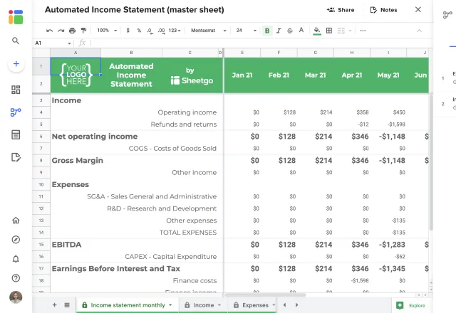 Top 5 free finance templates in Google Sheets (2022)