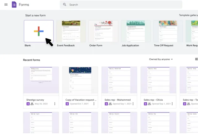How to use Google Forms 1
