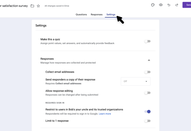 How to use Google Forms 9
