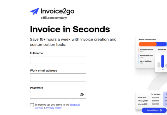 Invoice2go invoice software