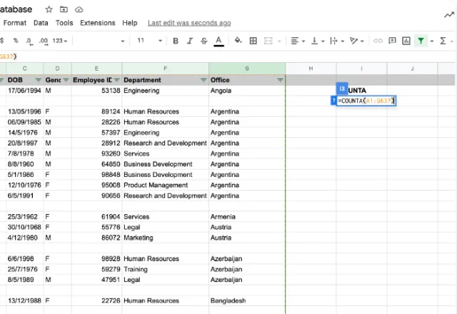 Google Sheets cell limit 2
