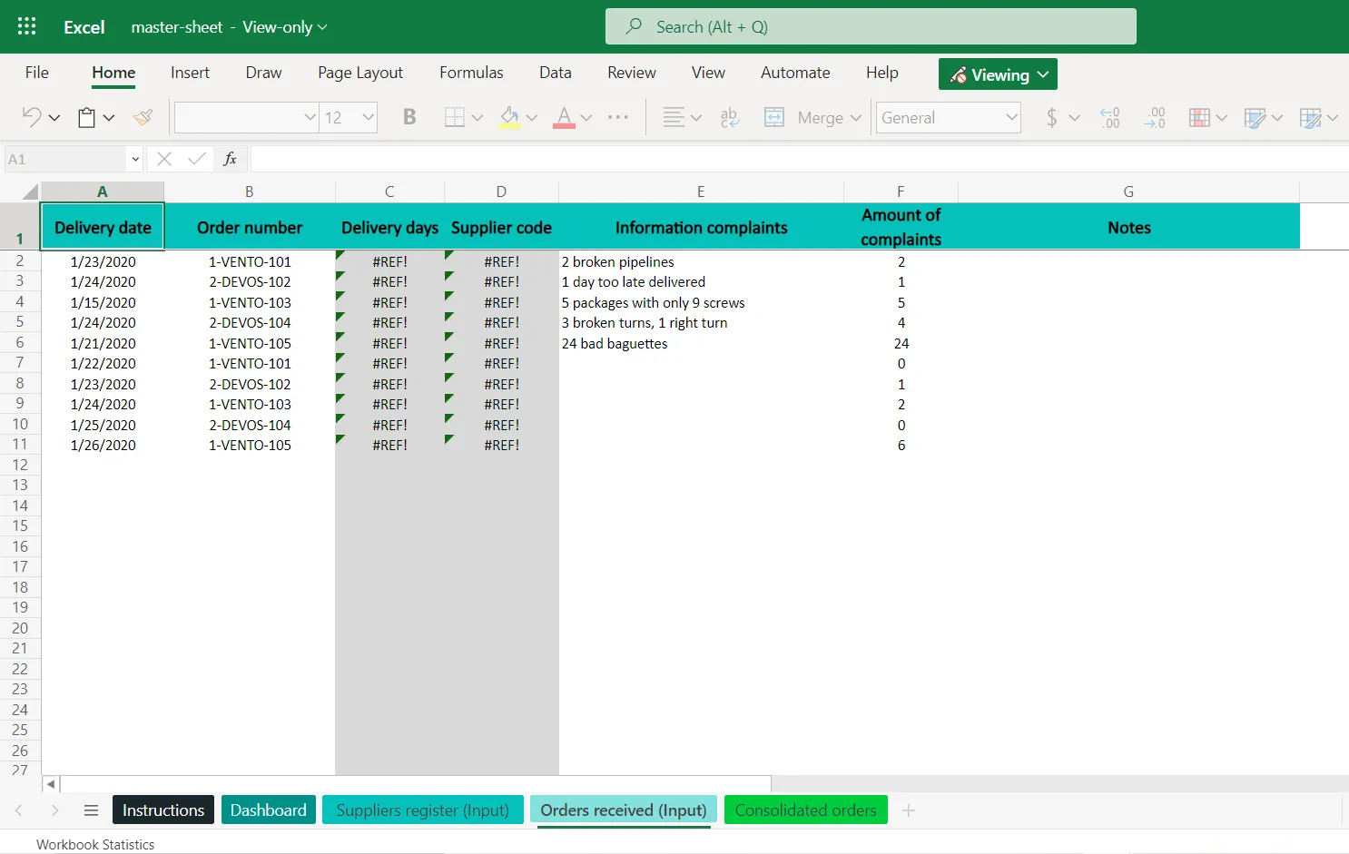 free excel purchase order template