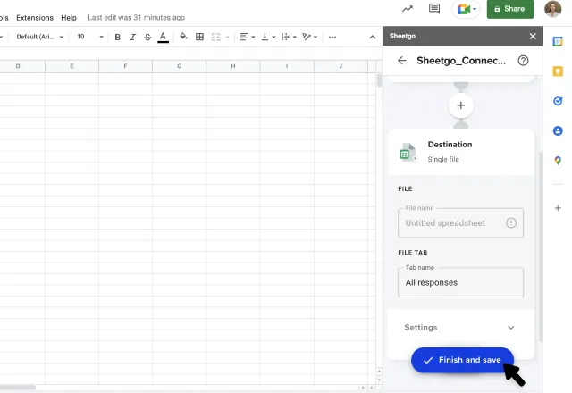google forms to google sheets 11